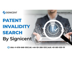 Patent Invalidity Search Services - Signicent LLP