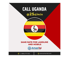 Cheap International Calls to Uganda from USA and Canada