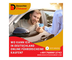 Wo kann ich in Deutschland online Führerscheine kaufen?