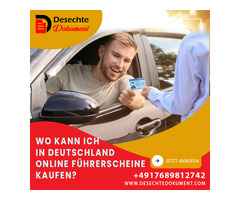 Wo kann ich in Deutschland online Führerscheine kaufen?