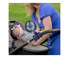 Battery Operated Stroller Fan Rechargeable Flexible Tripod