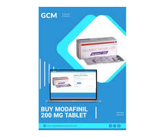 Buy Modafinil 200 MG Tablet - Global Care Meds