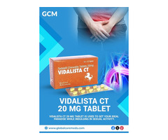 Buy Vidalista CT 20 Mg Tablet Online - GCM