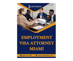 Employment Visa Attorney in Miami - One People Law